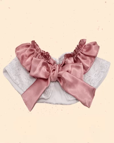 Dog and Cat Bib Pink
