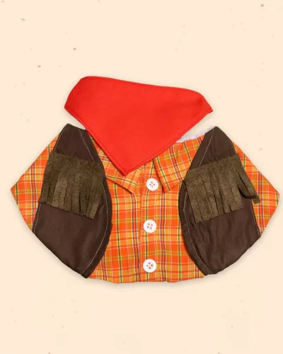 Pet Bib - Male Orange