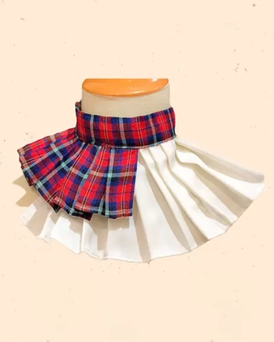 Red Checkers Bib