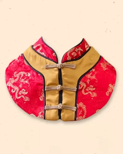 Cheong Sam Red Gold