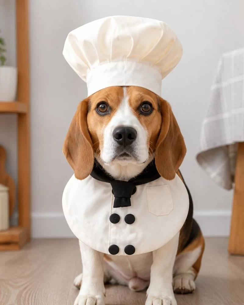 Chef Set Pet Bib