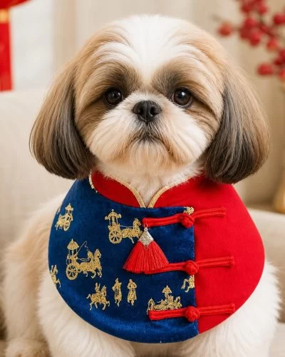 CNY Wang Wang Bib - Male